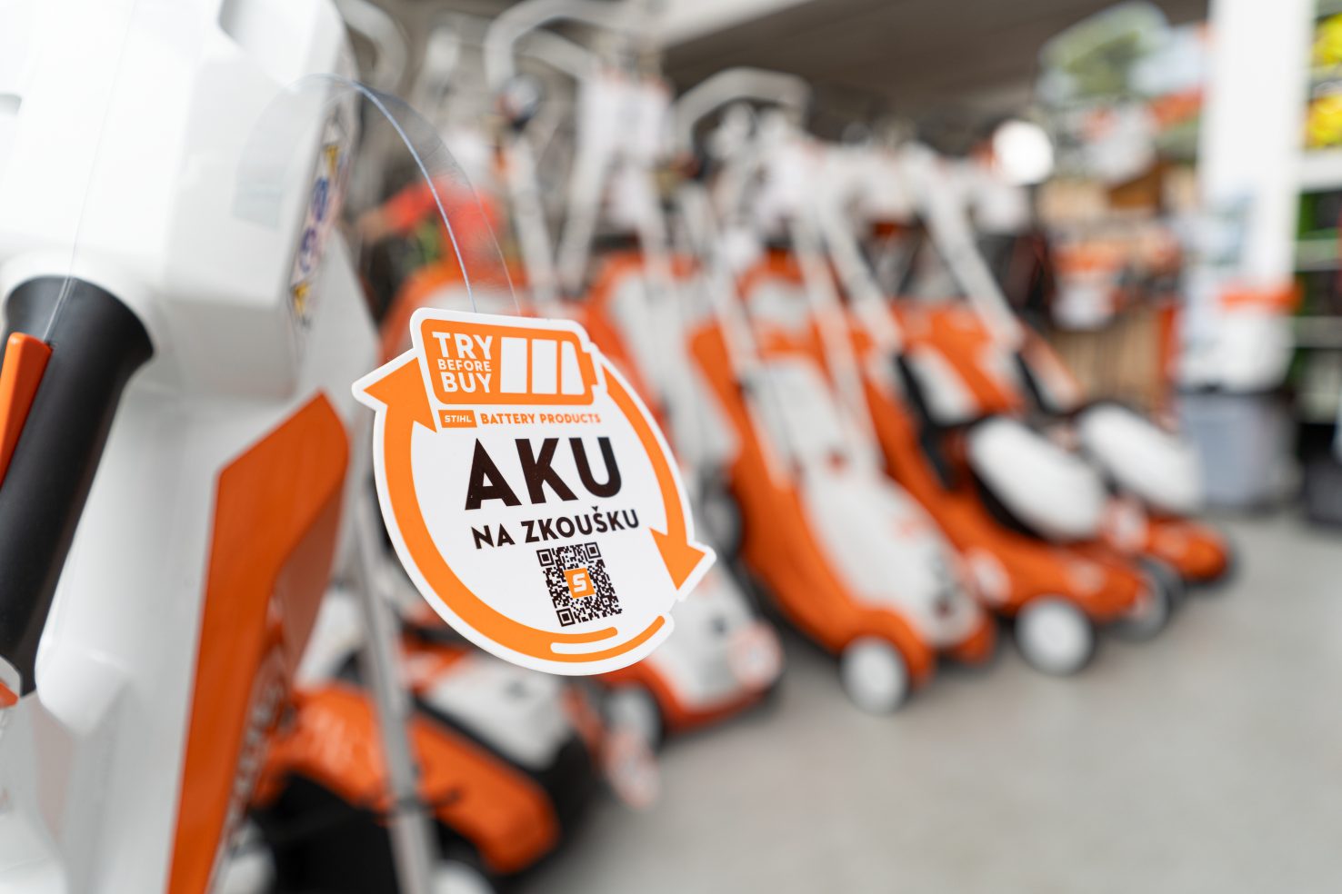 STIHL akumulátorová technika